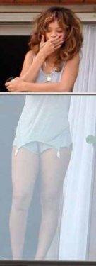 Rihanna hem makyajsız hemde ev haliyle