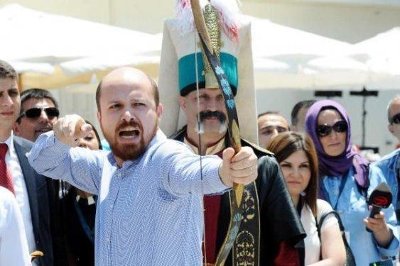 Bilal Erdoğan Okçular Tekkesi'nde ok atışı yaptı