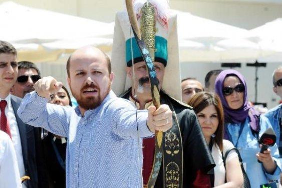 Bilal Erdoğan Okçular Tekkesi'nde ok atışı yaptı