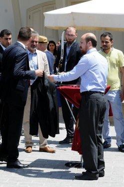 Bilal Erdoğan Okçular Tekkesi'nde ok atışı yaptı