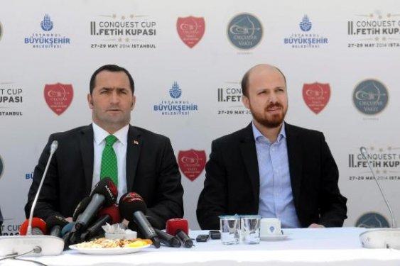 Bilal Erdoğan Okçular Tekkesi'nde ok atışı yaptı