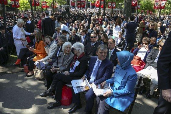 Abdullah Gül'ün oğlu Harvard'dan mezun oldu