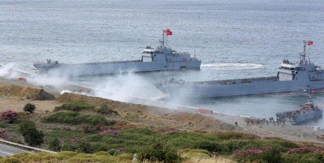 Efes-2014 tatbikatı nefes kesiyor