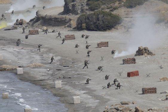 Efes-2014 tatbikatı nefes kesiyor