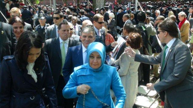 Abdullah Gül'ün oğlu Harvard'dan mezun oldu