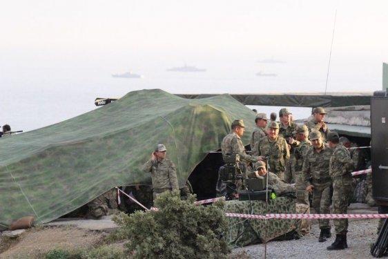 Efes-2014 tatbikatı nefes kesiyor