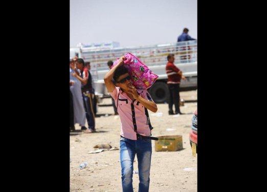 Musul halkı kenti terk ediyor 