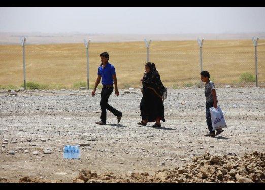Musul halkı kenti terk ediyor 