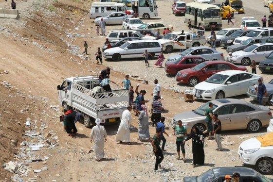 Musul halkı kenti terk ediyor 