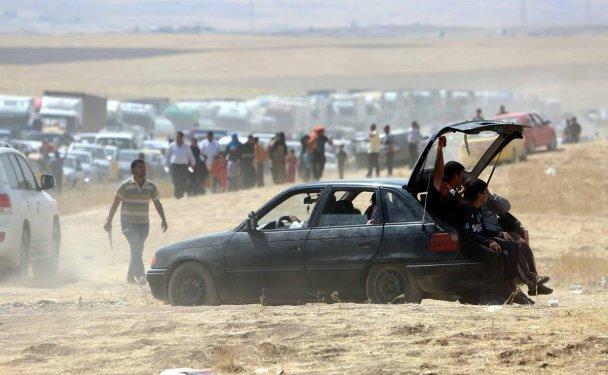 Musul halkı kenti terk ediyor 