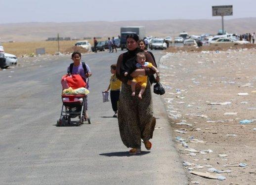 Musul halkı kenti terk ediyor 