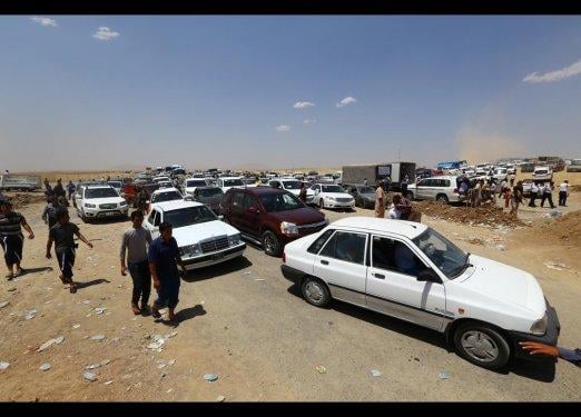Musul halkı kenti terk ediyor 