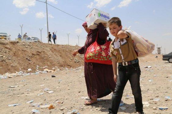 Musul halkı kenti terk ediyor 