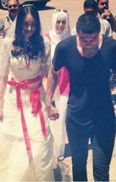 Burak Yılmaz gelini aldı