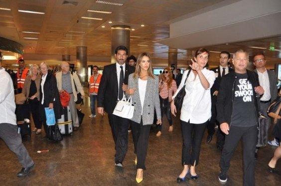 Magnum'un reklam yüzü Jessica Alba İstanbul'da