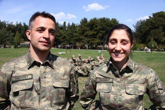 Vatan savunmaya aday kadın astsubaylar