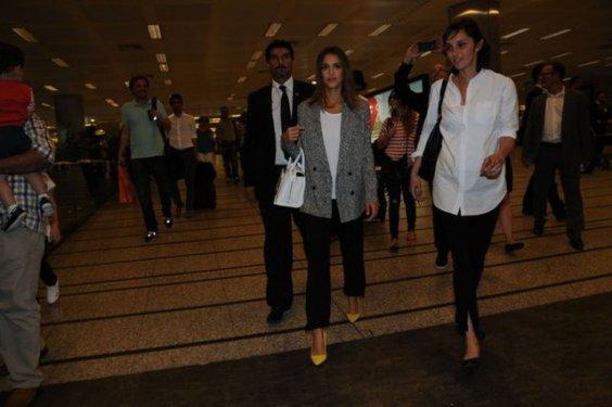 Magnum'un reklam yüzü Jessica Alba İstanbul'da