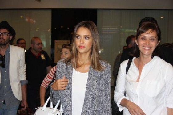Magnum'un reklam yüzü Jessica Alba İstanbul'da