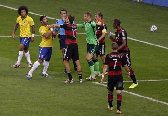 Almanya-Brezilya maçının en özel fotoğrafları