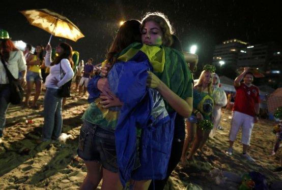Almanya-Brezilya maçının en özel fotoğrafları