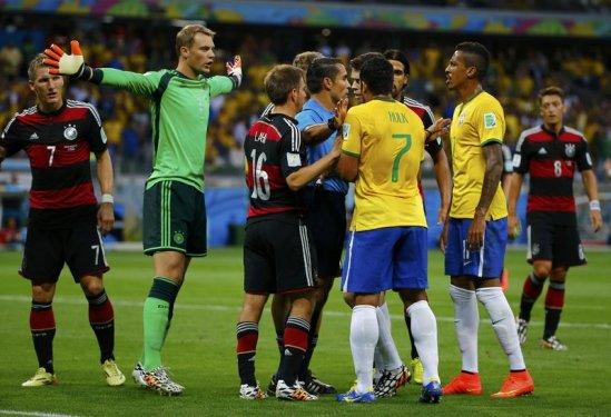 Almanya-Brezilya maçının en özel fotoğrafları