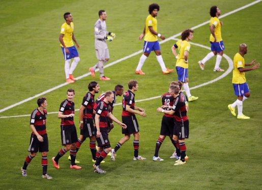 Almanya-Brezilya maçının en özel fotoğrafları