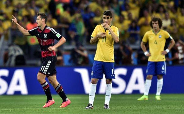 Almanya-Brezilya maçının en özel fotoğrafları