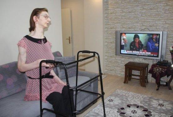 Dünyanın en uzun boylu kızı Rümeysa
