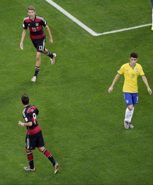 Almanya-Brezilya maçının en özel fotoğrafları