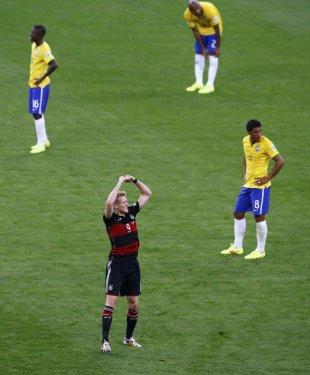 Almanya-Brezilya maçının en özel fotoğrafları