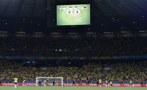 Almanya-Brezilya maçının en özel fotoğrafları