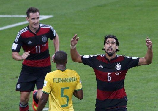 Almanya-Brezilya maçının en özel fotoğrafları