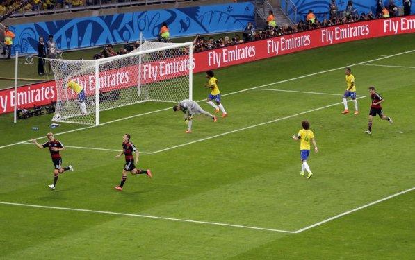 Almanya-Brezilya maçının en özel fotoğrafları