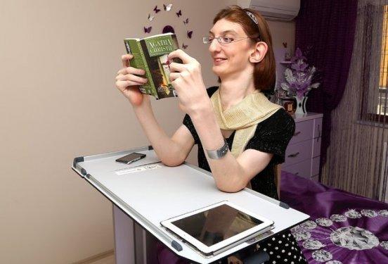 Dünyanın en uzun boylu kızı Rümeysa