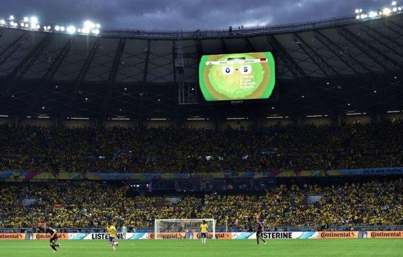 Almanya-Brezilya maçının en özel fotoğrafları