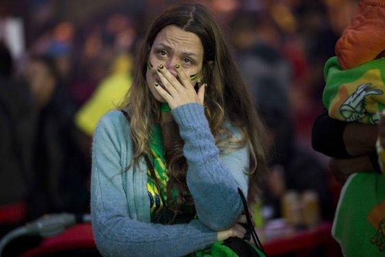 Almanya-Brezilya maçının en özel fotoğrafları