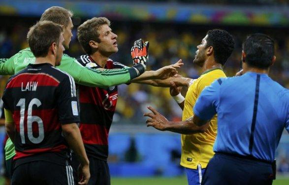 Almanya-Brezilya maçının en özel fotoğrafları