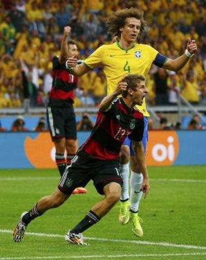 Almanya-Brezilya maçının en özel fotoğrafları