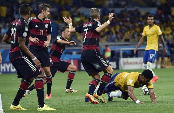 Almanya-Brezilya maçının en özel fotoğrafları