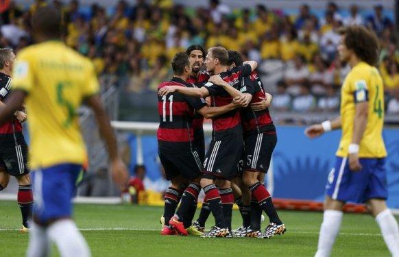 Almanya-Brezilya maçının en özel fotoğrafları