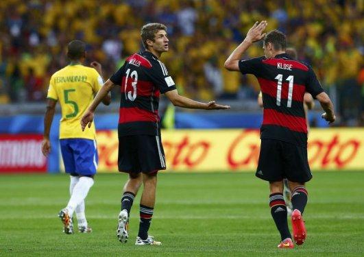 Almanya-Brezilya maçının en özel fotoğrafları