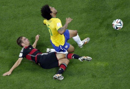 Almanya-Brezilya maçının en özel fotoğrafları