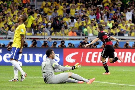 Almanya-Brezilya maçının en özel fotoğrafları