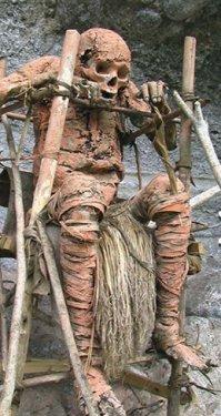 Papua Yeni Gine'de tüyler ürperten bir gelenek 