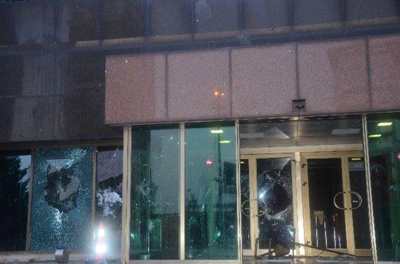 Levent'te İsrail Büyükelçiliği önünde eylem