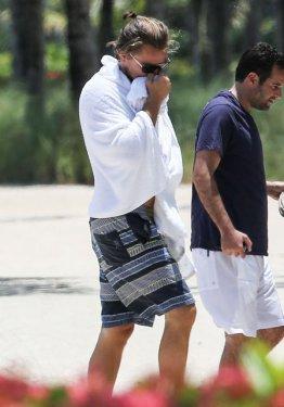 Leonardo DiCaprio'yu görenler tanımadı