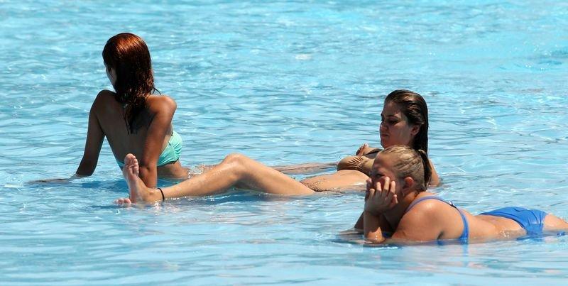 Antalya 39 derecede kavruldu