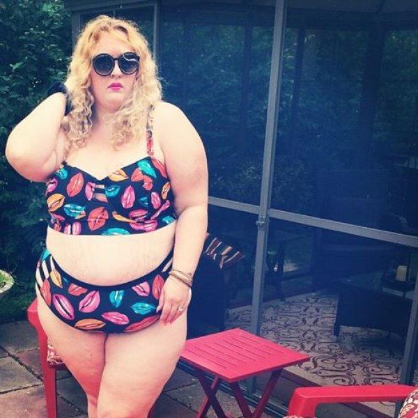 Kilolu kadınların "fatkini" çılgınlığı