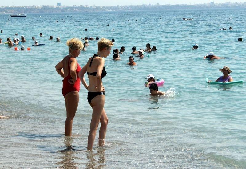 Antalya 39 derecede kavruldu