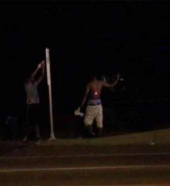 Ferguson'da polis müdahalesi